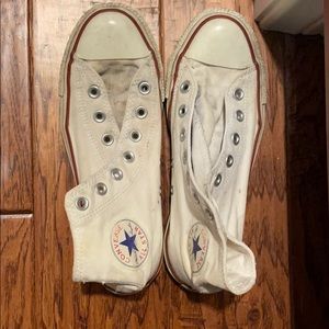 White Converse